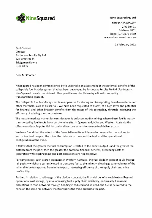 Consultant Letter